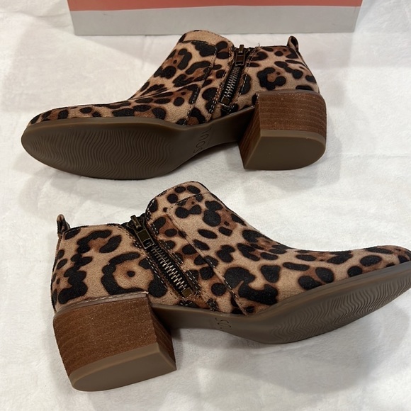 NATURALIZER Soul Cheetah Dame ankle boots-NIB - Picture 5 of 8